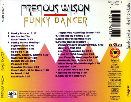 Precious Wilson - Funky Danсer (1996)