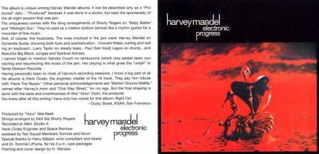 Harvey Mandel - "Electronic Progress" or "Baby Batter" (1971/2005)