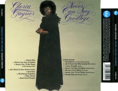 Gloria Gaynor - Never Can Say Goodbye (1975/2010)